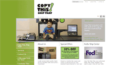 Desktop Screenshot of copythis.com