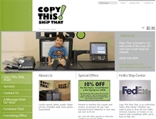 Tablet Screenshot of copythis.com